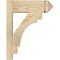 Ekena Millwork Merced Rough Sawn Arts and Crafts Outlooker, Douglas Fir, 6"W x 16"D x 20"H OUT06X16X20MRC03RDF - alternate 3